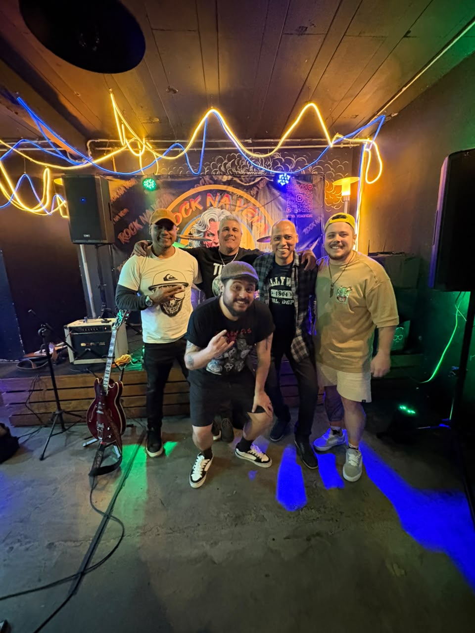 Foto da banda Rock na Véia